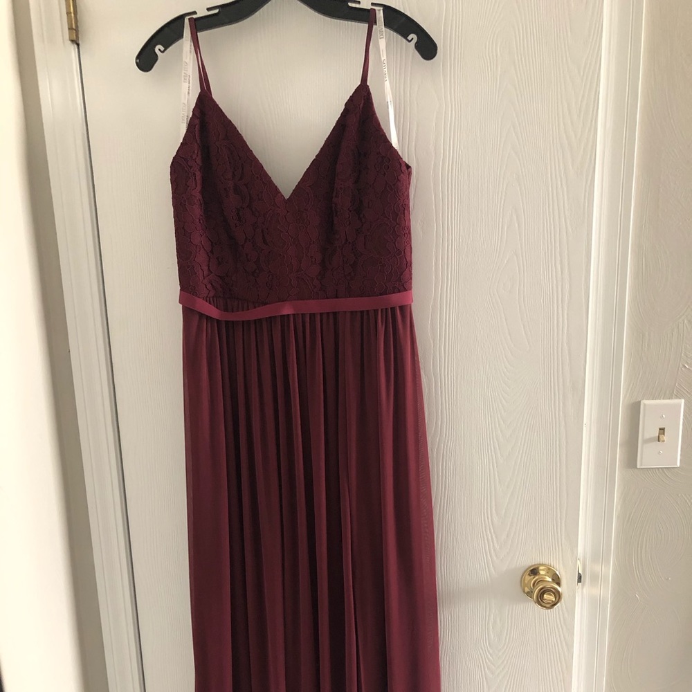 David’s Bridal Bridesmaids Dress